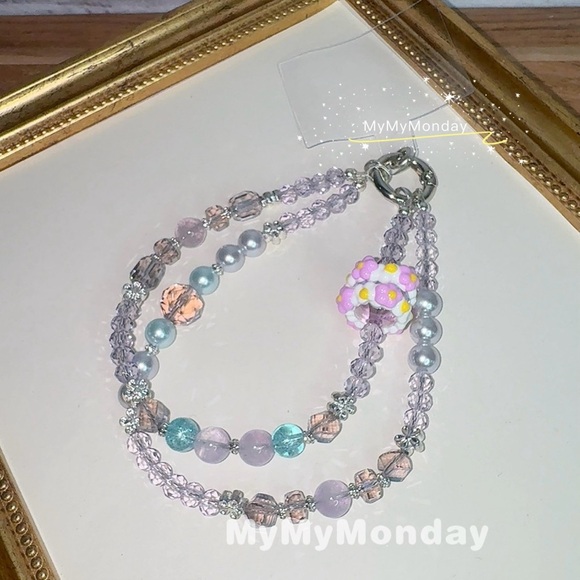 Amethyst Phone Charm - Picture 3 of 3